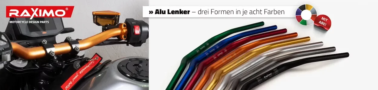 Raximo Lenker, 3 Formen - 8 Farben
