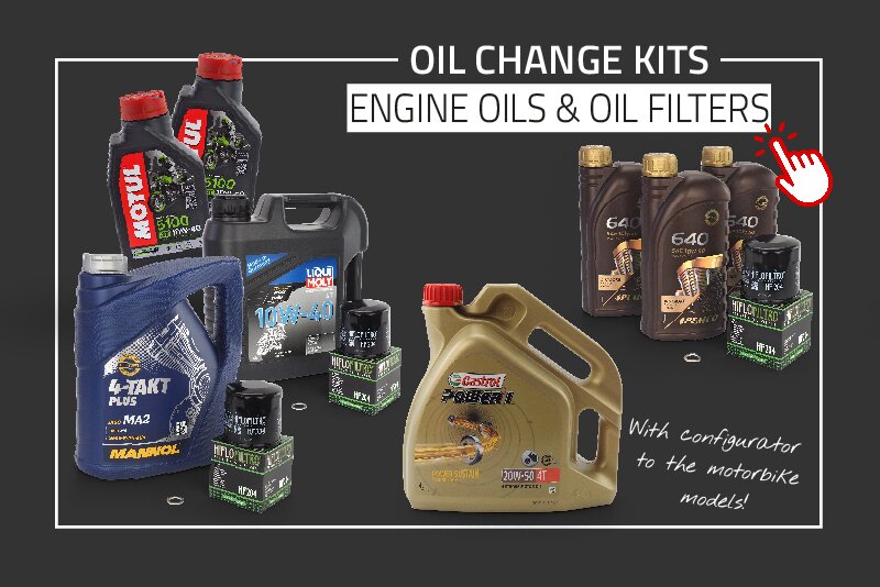 Engine oils & oil filters