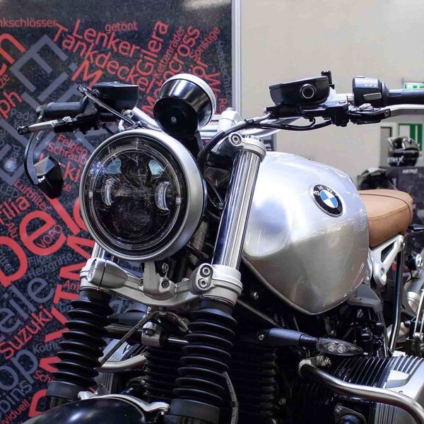 2 Stück Motorrad-Scheinwerfer CREE U7 LED 4000 lm mit On-Off