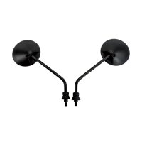 Pair of Handlebar Mirrors Round with E-Mark M10 X 1,25mm for Model:  