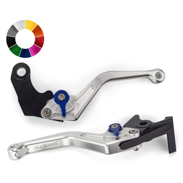 RAXIMO BCS Brake Lever and Clutch Lever shorty T&amp;U for Ducati Scrambler 1100 KF 2019
