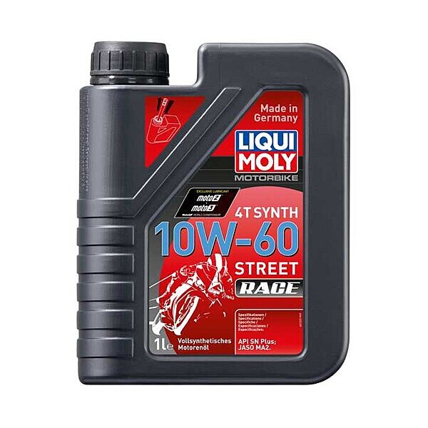 Motoröl Liqui Moly 10W-60 Vollsynthetisches Street Race für BMW R 1100 R (259/259R) 2000