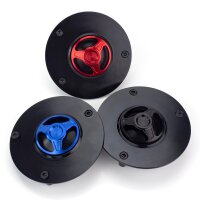 Motorcycle gas fuel cap quick release aluminum CNC milled for Model:  