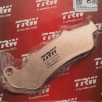 Bremsbel&auml;ge vorne Sinter TRW MCB658SV für Modell:  Honda CB 125 R JC79 2018