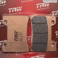 Front brake pad Sinter TRW MCB624SV for Model:  