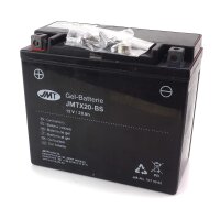 Batterie Gel Batterie YTX20-BS / JMTX206-BS für Modell:  Harley Davidson Softail Custom 1340 FXSTC 1996