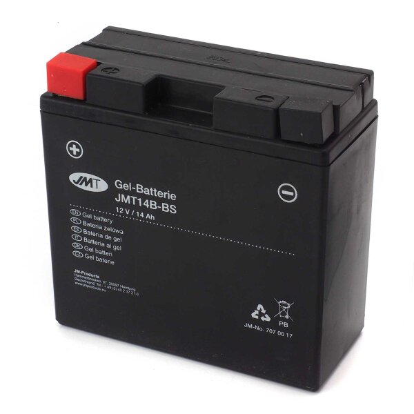 Batterie au gel YT14B-BS / JMT14B-BS
