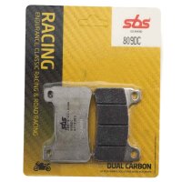 Racing brake pads front SBS Dual Carbon 809DC for Model:  