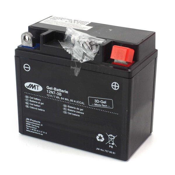 Batterie Gel Batterie 12N7-3B / JM12N7-3B