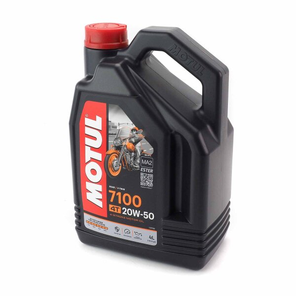 Motoröl MOTUL 7100 4T 20W-50 synthetisch 4Liter für Harley Davidson Pan America 1250 Special RA1250S 2024