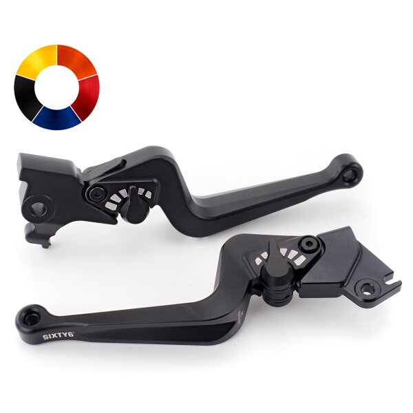 SIXTY6 BCH Brake and Clutch Levers T&Uuml;V approv for Harley Davidson Dyna Super Glide Sport 88 FXDX 2000