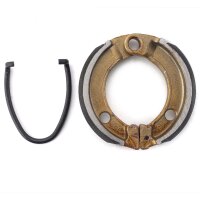Brake shoes with springs for Model:  Honda NB 50 M Melody 1984