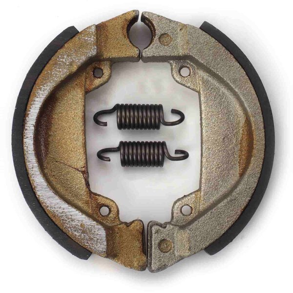 Brake shoes without springs