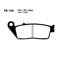 Bremsbelag (Bremsklotz) Carbon Scooter EBC vorne/hinten for Model:  