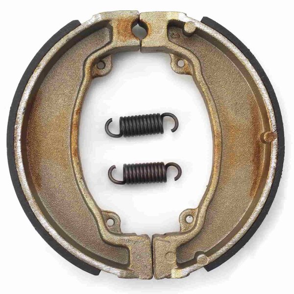 Brake shoes without spring