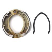 Brake shoes without springs for Model:  Honda CR 80 R HE040 1985