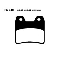 Bremsbelag (Bremsklotz) Standard EBC hinten for Model:  