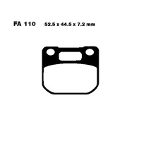 Bremsbelag (Bremsklotz) Standard EBC vorne for Model:  