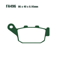 Bremsbelag (Bremsklotz) Standard EBC hinten for Model:  