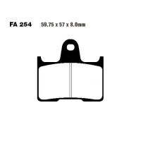 Bremsbelag (Bremsklotz) Standard EBC hinten für Modell:  