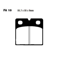 Bremsbelag (Bremsklotz) Standard EBC vorne/hinten for Model:  