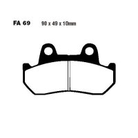 Bremsbelag (Bremsklotz) Standard EBC vorne/hinten for Model:  