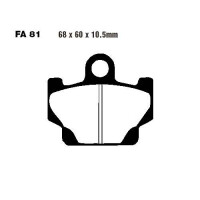 Bremsbelag (Bremsklotz) Standard EBC vorne for Model:  