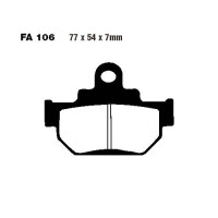 Bremsbelag (Bremsklotz) Standard EBC vorne/hinten for Model:  