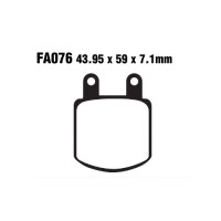 Bremsbelag (Bremsklotz) Standard EBC hinten pour le modèle :  
