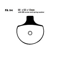 Bremsbelag (Bremsklotz) Standard EBC vorne for Model:  