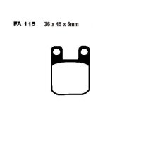 Bremsbelag (Bremsklotz) Standard EBC vorne/hinten for Model:  