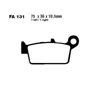 Bremsbelag (Bremsklotz) Standard EBC vorne/hinten for Model:  