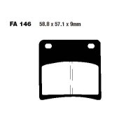 Bremsbelag (Bremsklotz) Standard EBC vorne/hinten for Model:  