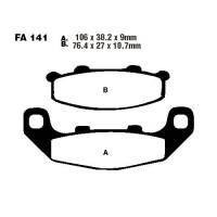 Bremsbelag (Bremsklotz) Standard EBC vorne/hinten pour le modèle :  