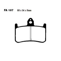 Bremsbelag (Bremsklotz) Standard EBC vorne for Model:  