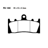 Bremsbelag (Bremsklotz) Standard EBC vorne for Model:  