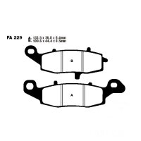 Bremsbelag (Bremsklotz) Standard EBC vorne for Model:  