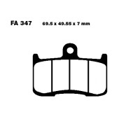 Bremsbelag (Bremsklotz) Sinter GPFAX EBC vorne for Model:  