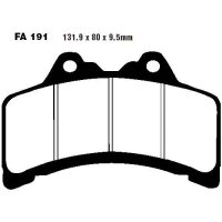 Bremsbelag (Bremsklotz) Standard EBC vorne pour le modèle :  