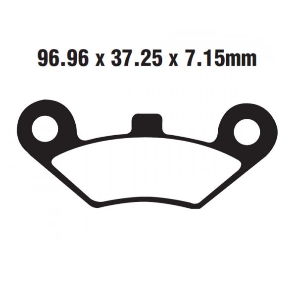 Bremsbelag (Bremsklotz) Standard EBC vorne/hinten