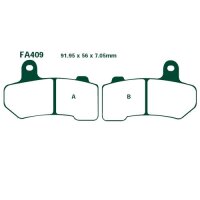 Bremsbelag (Bremsklotz) Standard EBC vorne/hinten for Model:  