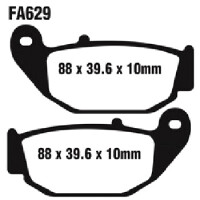 Bremsbelag (Bremsklotz) Standard EBC hinten pour le modèle :  