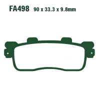 Bremsbelag (Bremsklotz) Standard Scooter EBC vorne/hinten for Model:  