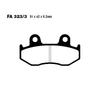 Bremsbelag (Bremsklotz) Standard Scooter EBC hinten for Model:  