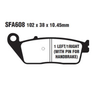 Bremsbelag (Bremsklotz) Standard Scooter EBC vorne/hinten for Model:  