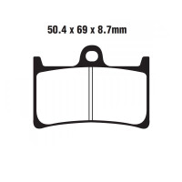 Bremsbelag (Bremsklotz) Standard Scooter EBC vorne for Model:  