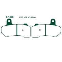 Bremsbelag (Bremsklotz) Semi-Sinter V EBC vorne/hinten for Model:  