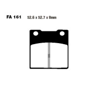 Bremsbelag (Bremsklotz) Sinter HH EBC hinten for Model:  