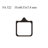 Bremsbelag (Bremsklotz) Sinter HH EBC vorne for Model:  