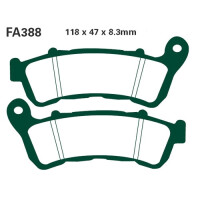 Bremsbelag (Bremsklotz) Sinter EPFA EBC vorne/hinten for Model:  